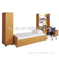 fashion bed for school domitory furniture/ comfortable and durable used hostel bed/ wood and metal bed